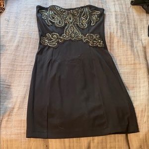 Free People Black Tight Dress